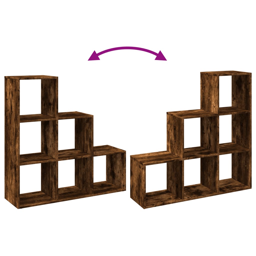 Modern Wooden Cube Style Bookcase Book Storage Cabinet Unit Room Divider Shelving