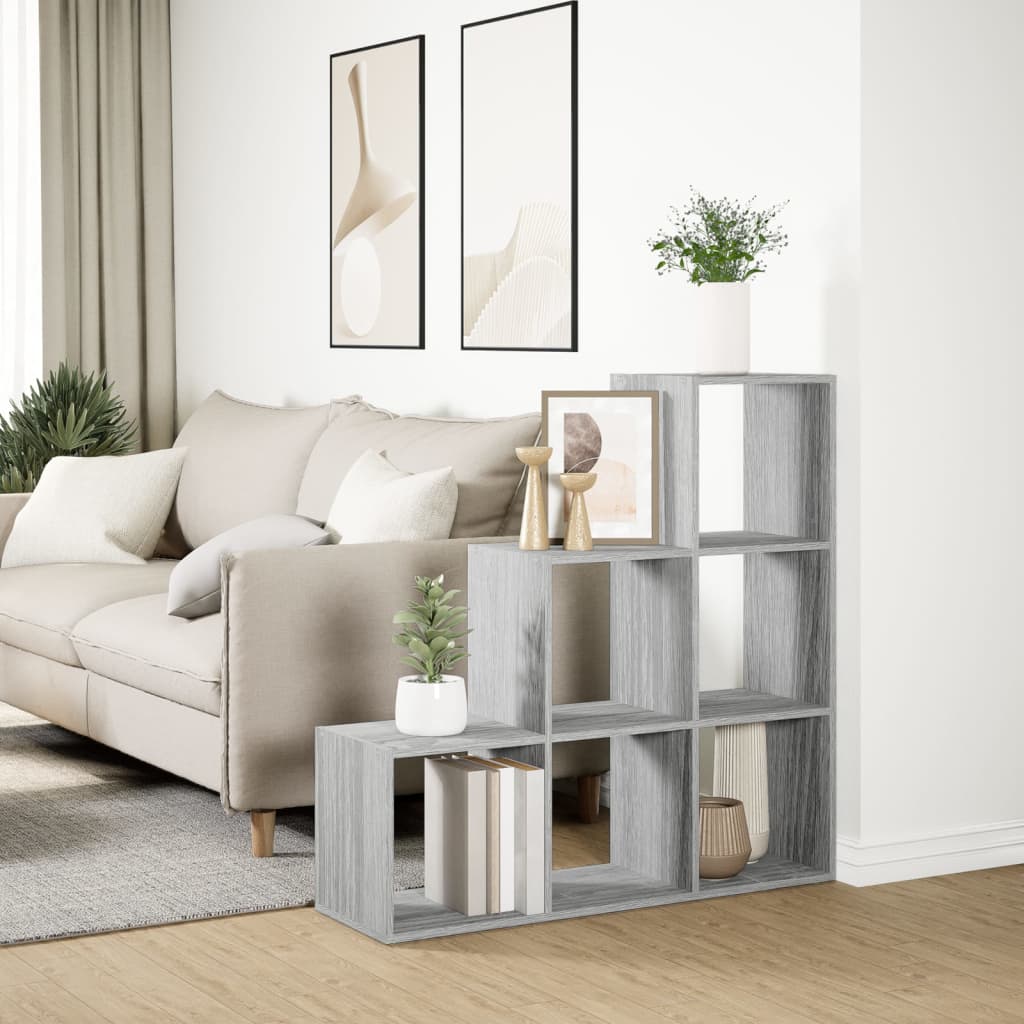 Modern Wooden Cube Style Bookcase Book Storage Cabinet Unit Room Divider Shelving