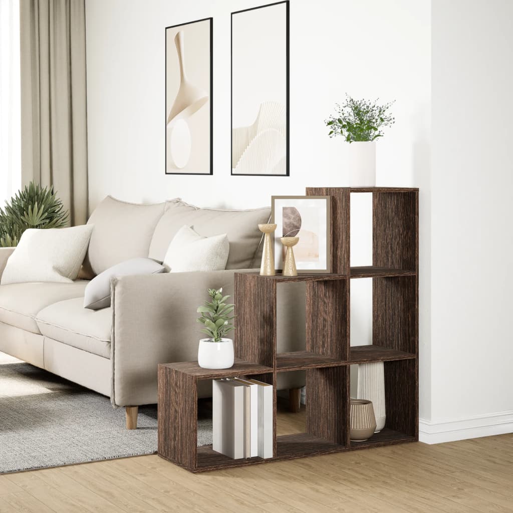 Modern Wooden Cube Style Bookcase Book Storage Cabinet Unit Room Divider Shelving