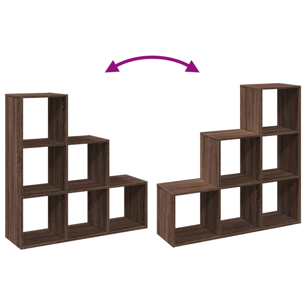 Modern Wooden Cube Style Bookcase Book Storage Cabinet Unit Room Divider Shelving