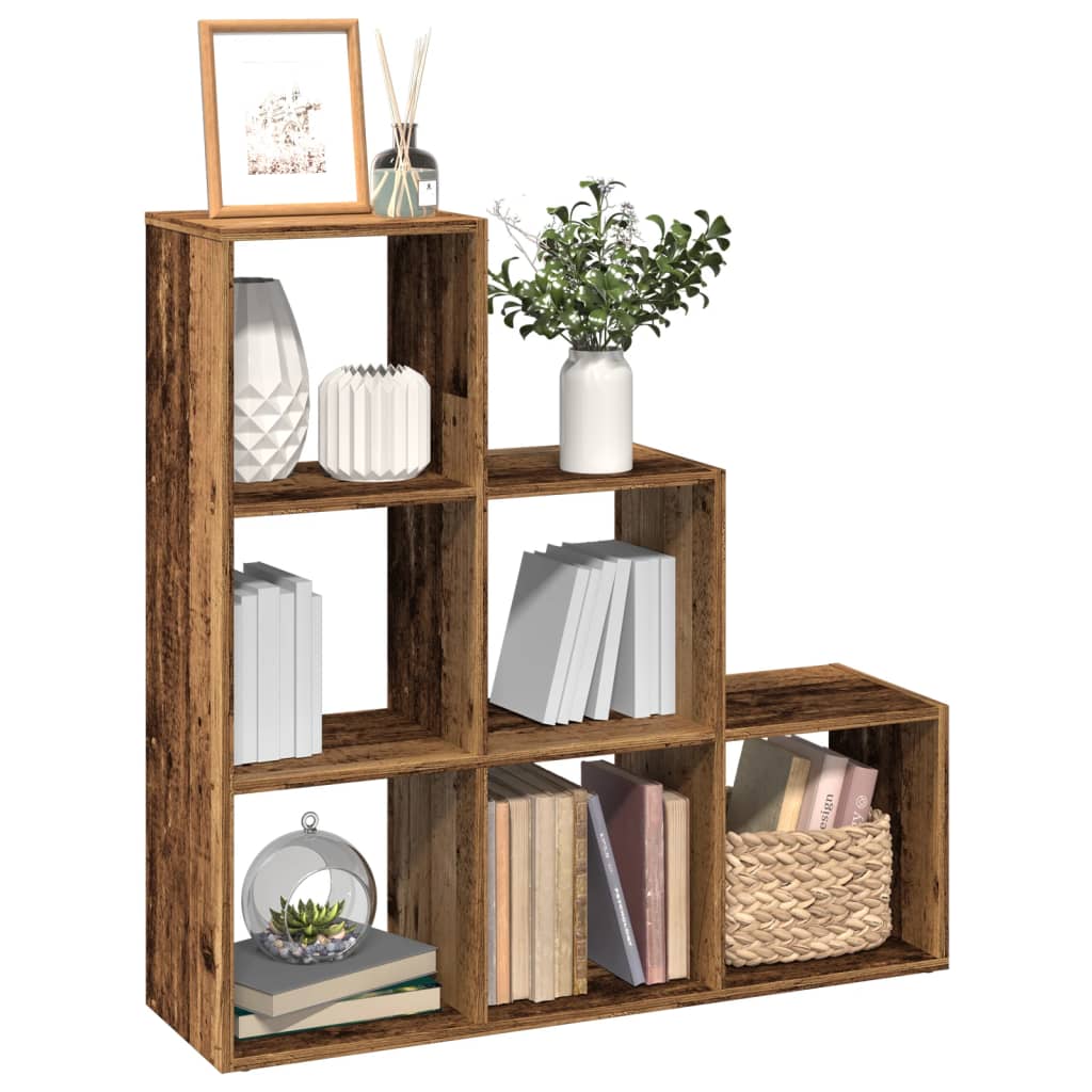 Modern Wooden Cube Style Bookcase Book Storage Cabinet Unit Room Divider Shelving