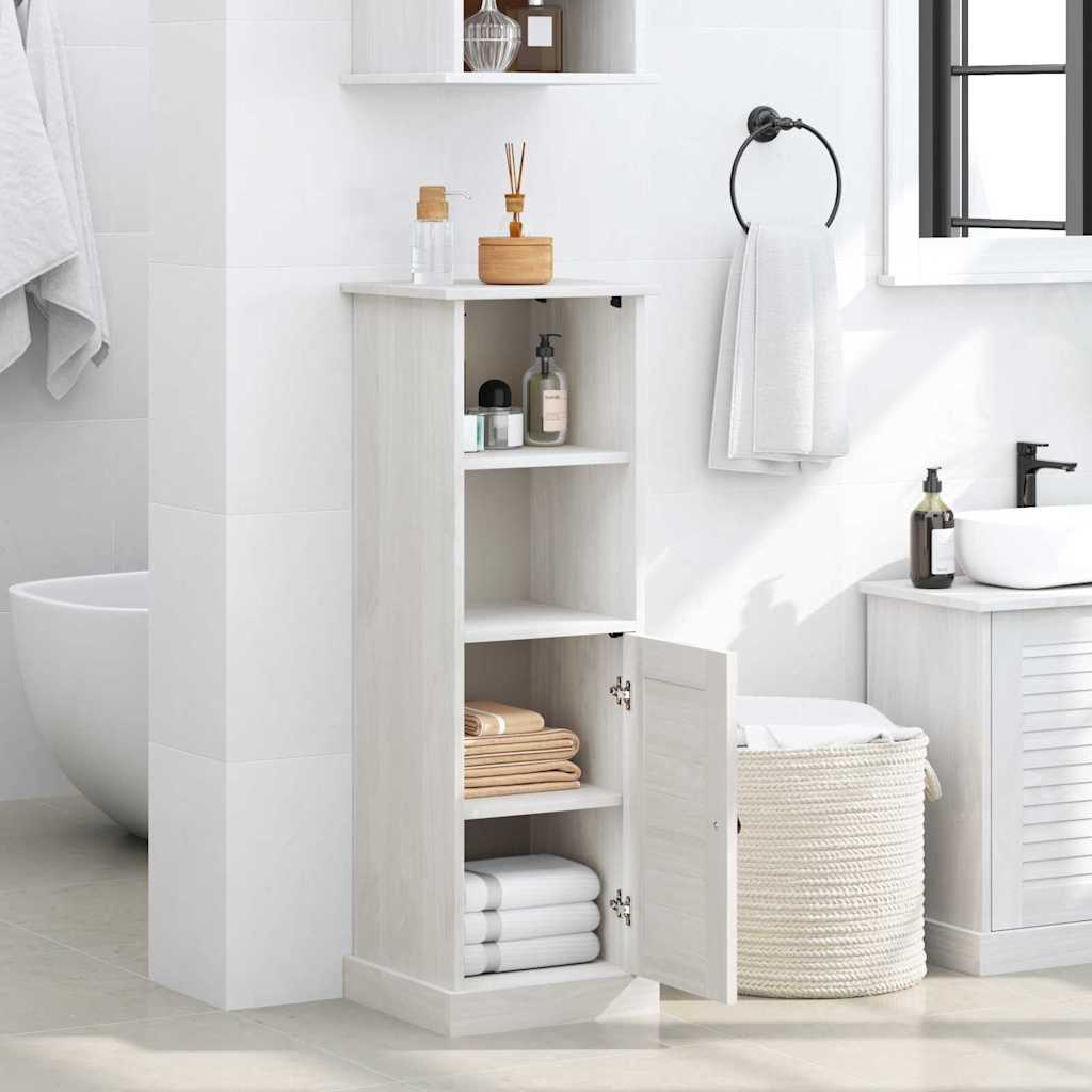 Bathroom Cabinet VIGO White 37 x 34 x 110 cm Solid pine wood