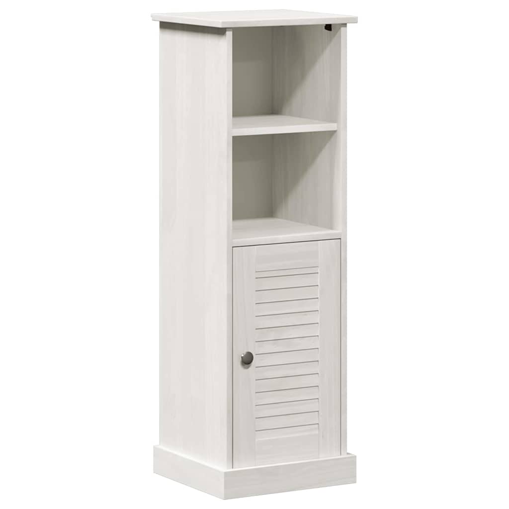 Bathroom Cabinet VIGO White 37 x 34 x 110 cm Solid pine wood