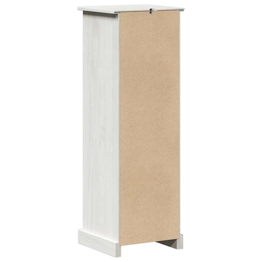 Bathroom Cabinet VIGO White 37 x 34 x 110 cm Solid pine wood