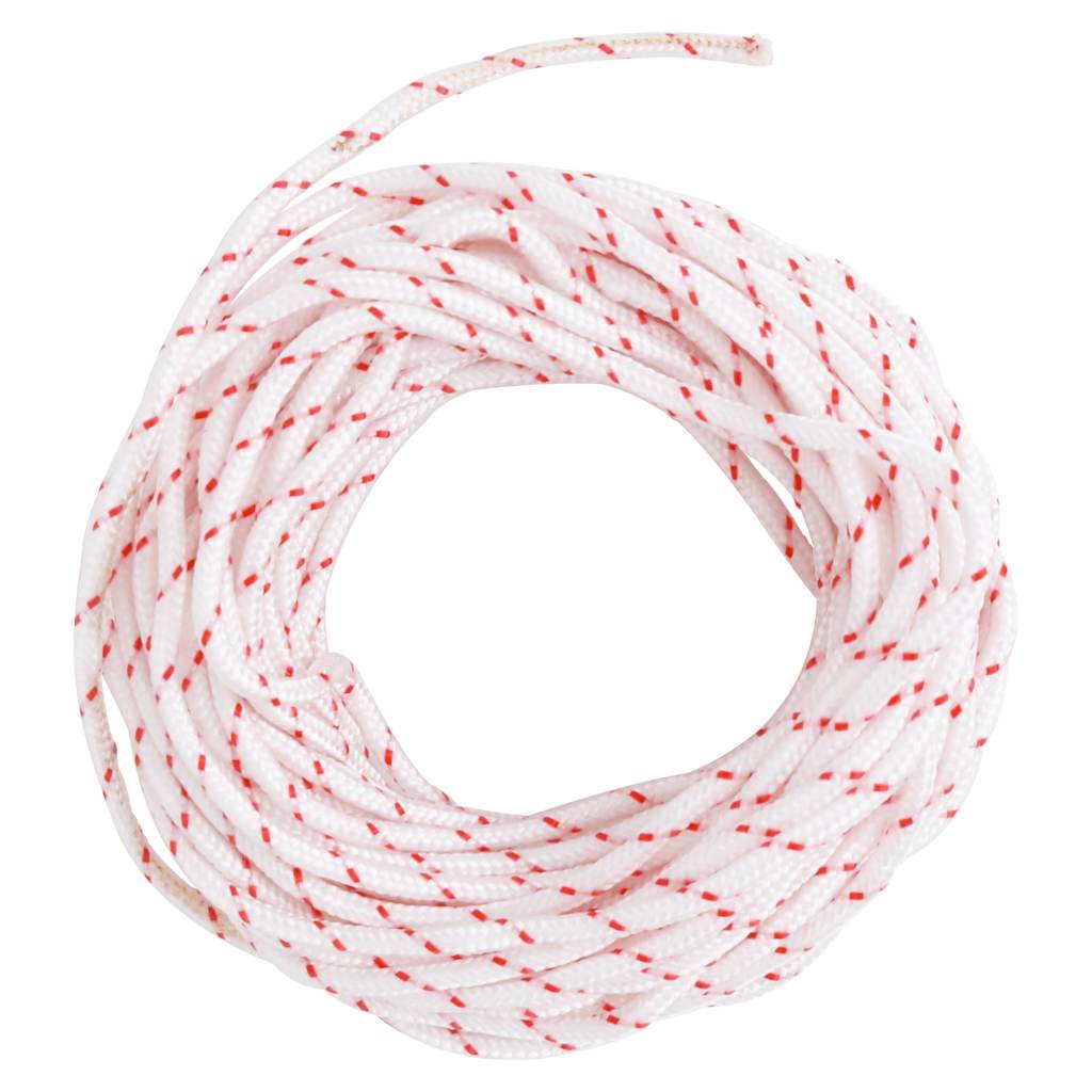 Pull Starter Cord White And Red Ø 10 M Nylon