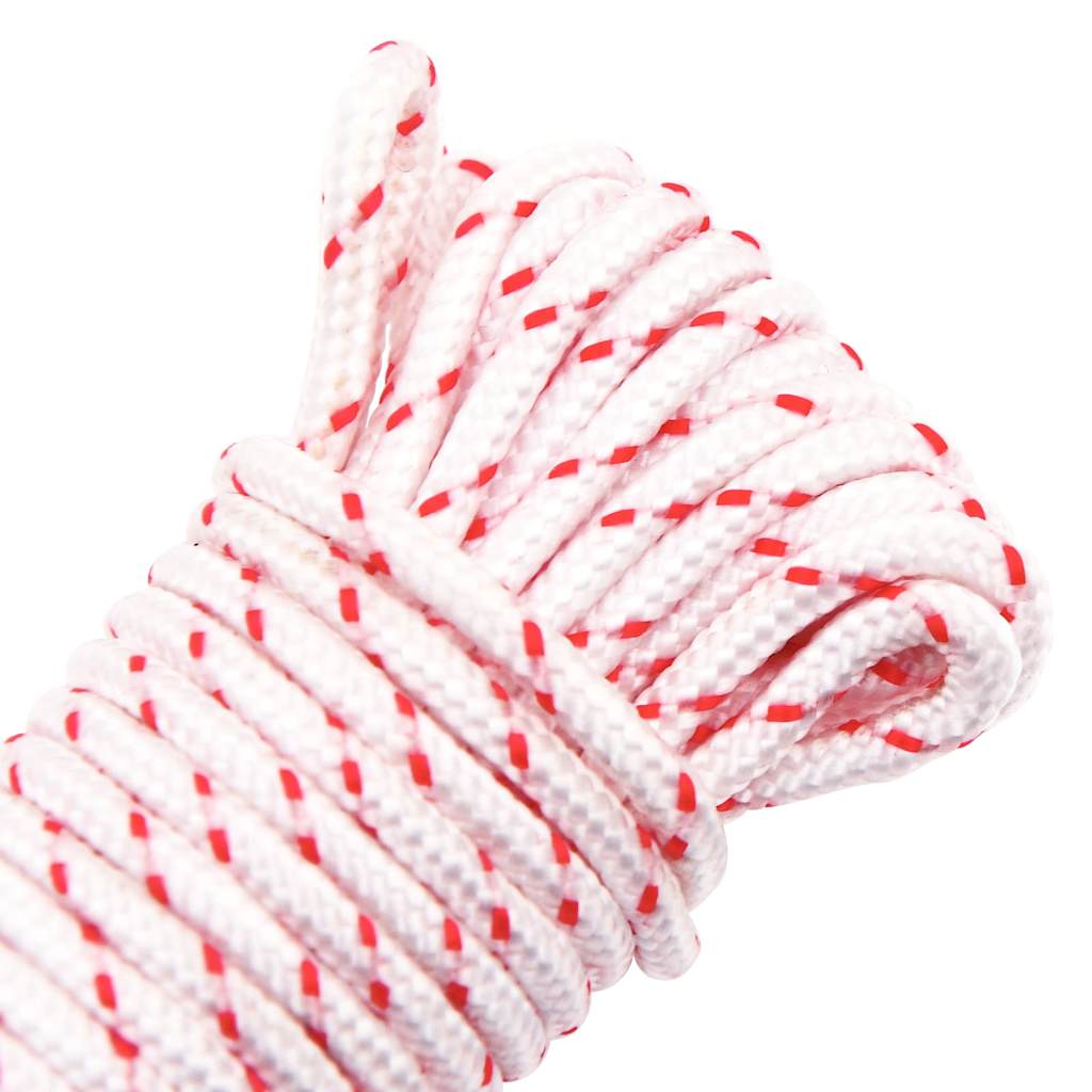 Pull Starter Cord White And Red Ø 10 M Nylon