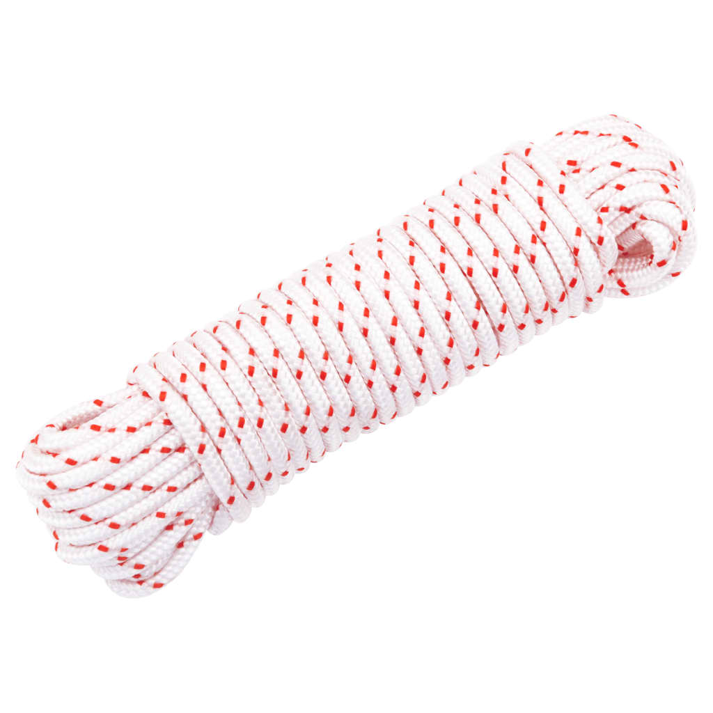 Pull Starter Cord White And Red Ø 10 M Nylon