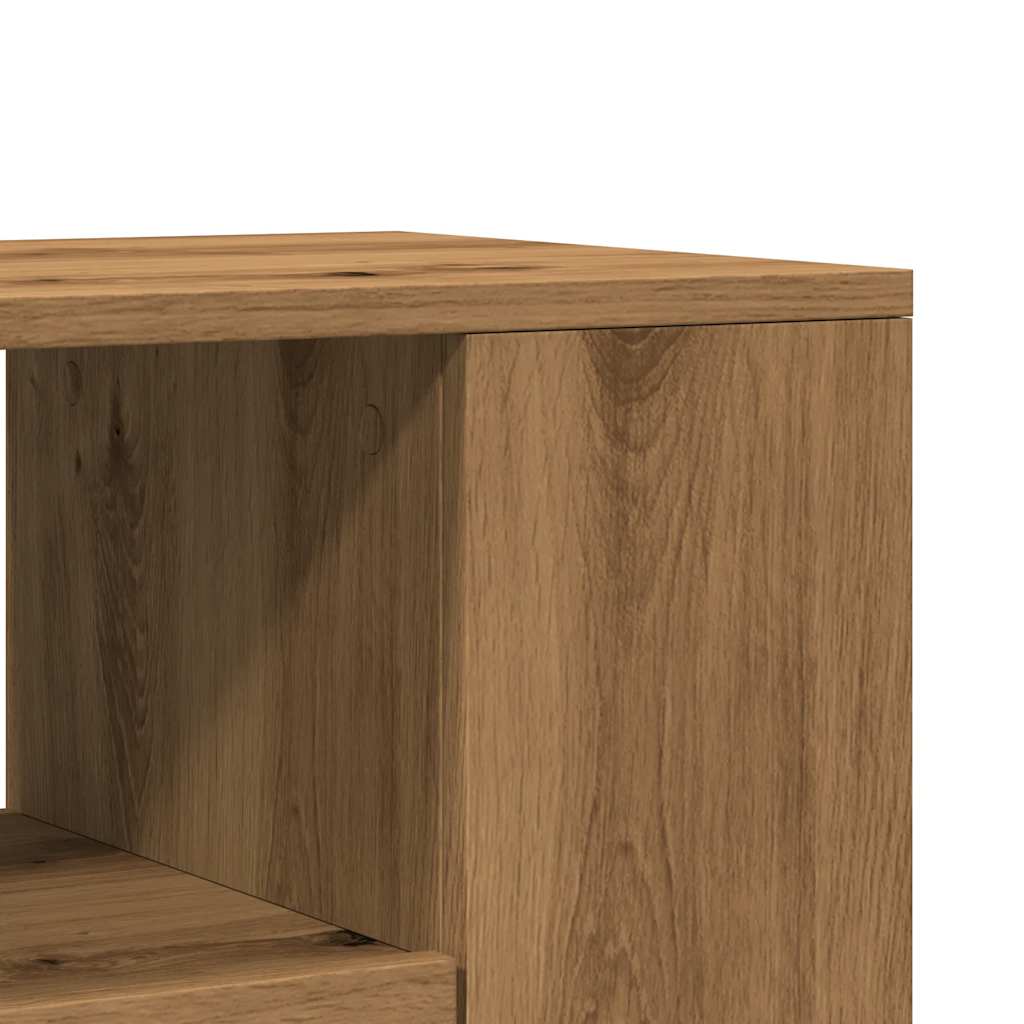 Modern Wooden 40 Inch TV Tele Stand Unit Cabinet With Storage & Wheels