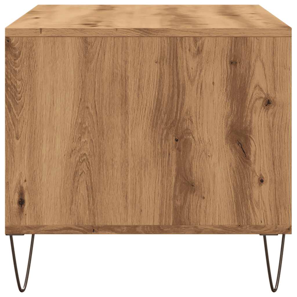 Coffee Table Artisan Oak 90x49x45 cm Engineered Wood