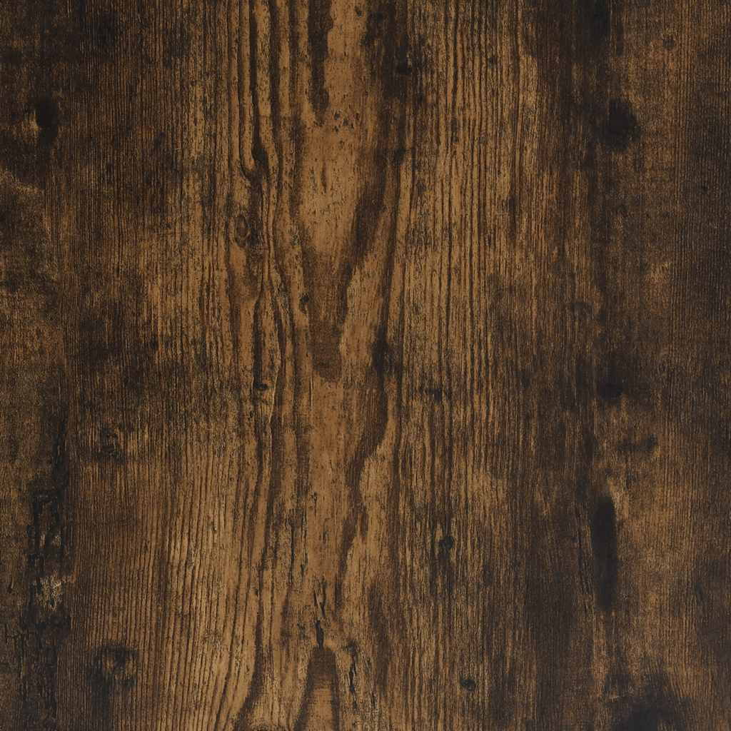 Cabinet with 2 Drawers Smoked Oak 60x31x40 cm Engineered Wood