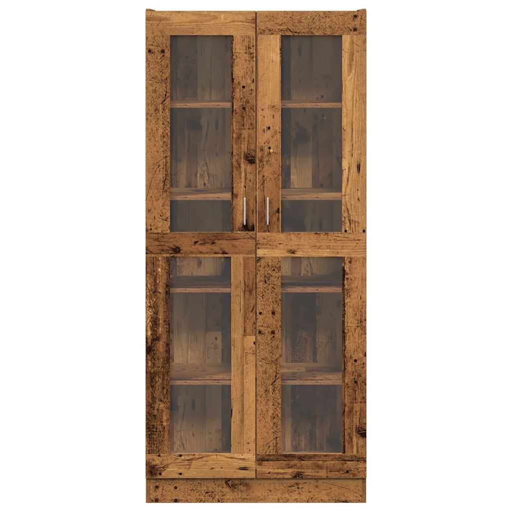 Highboard Old Wood 82.5x30.5x185 cm Engineered Wood