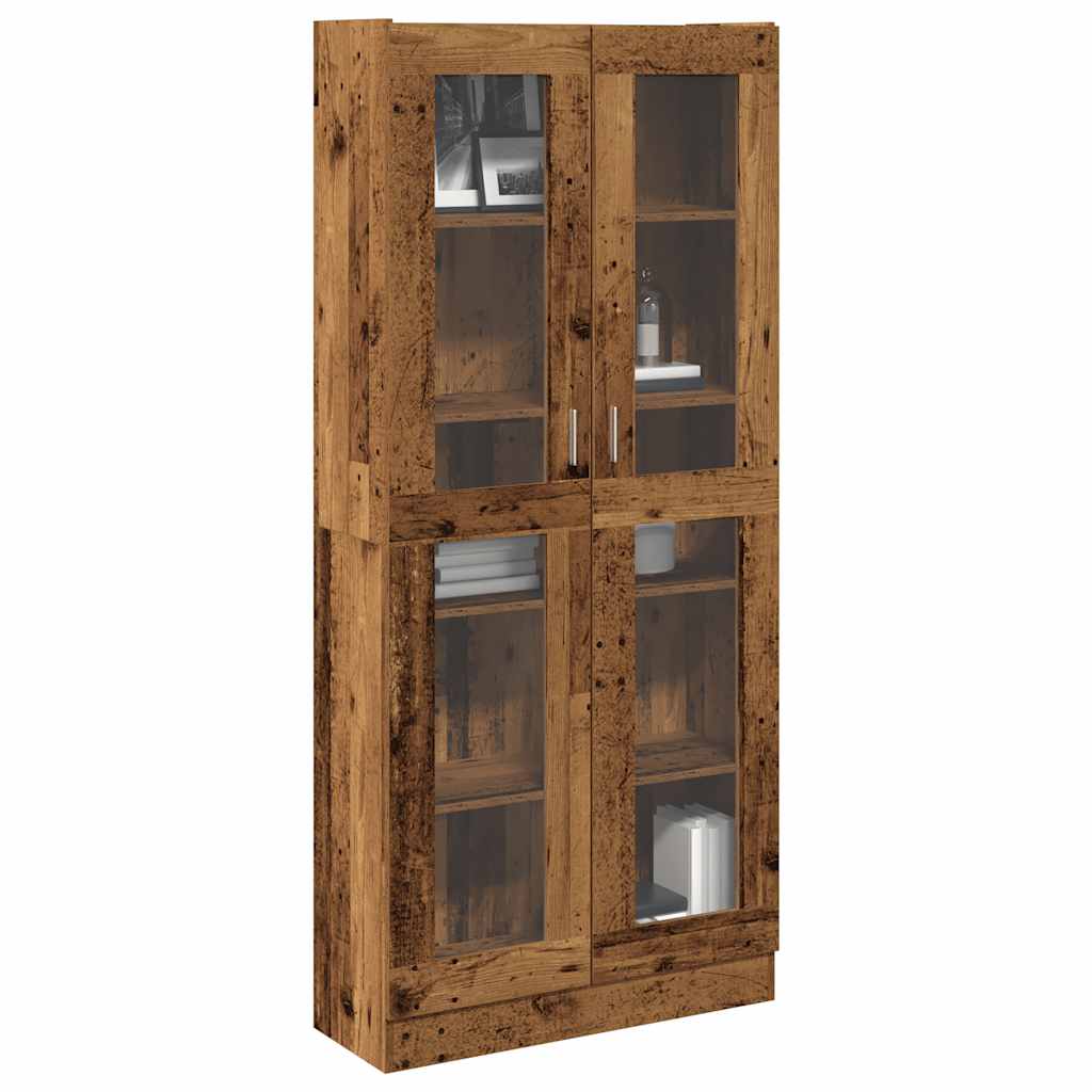 Highboard Old Wood 82.5x30.5x185 cm Engineered Wood