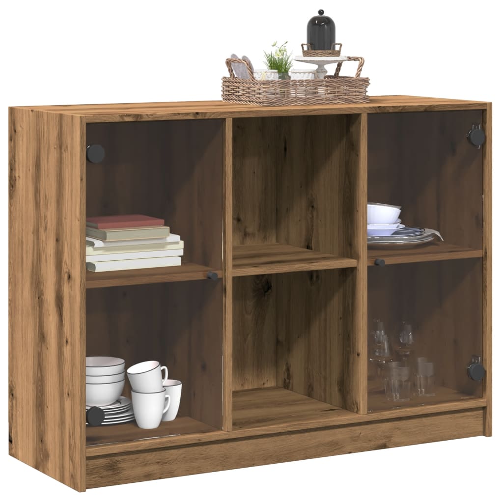 Sideboard Artisian Oak 102x37x75.5 cm Engineered Wood