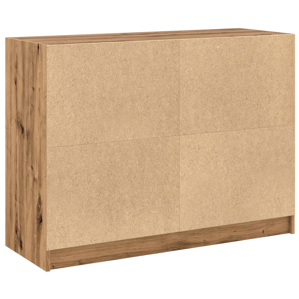 Sideboard Artisian Oak 102x37x75.5 cm Engineered Wood
