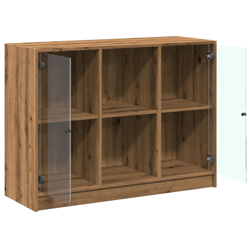 Sideboard Artisian Oak 102x37x75.5 cm Engineered Wood