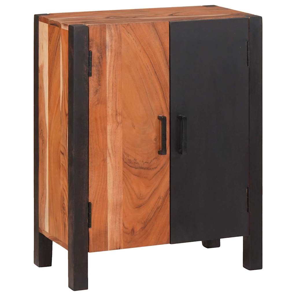 Sideboard 3 pcs Brown 55 x 30 x 75 cm Solid Acacia wood
