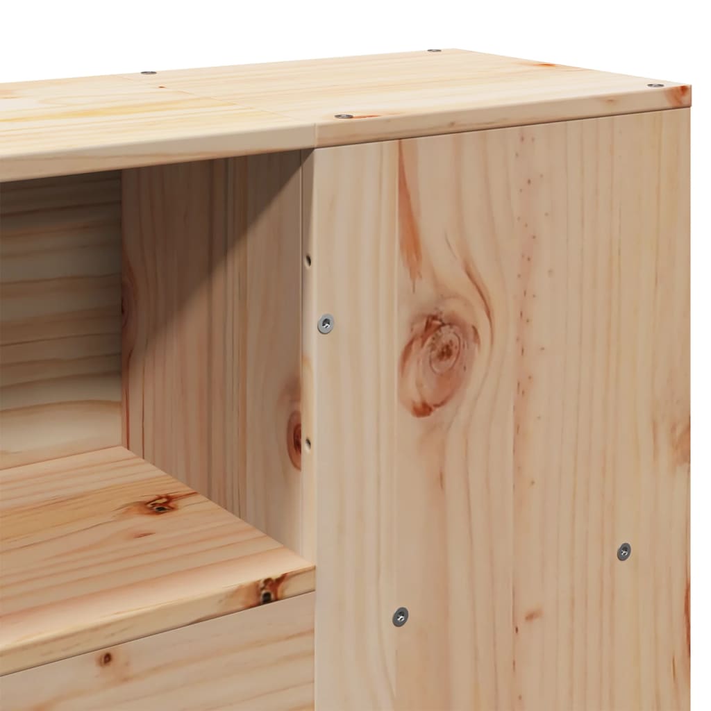 Bed Frame without Mattress 160x200 cm Solid Wood Pine