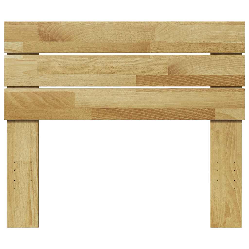 Headboard 75 cm Solid Wood Oak