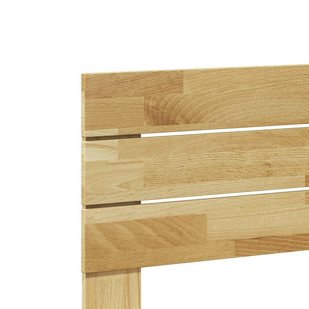 Headboard 75 cm Solid Wood Oak