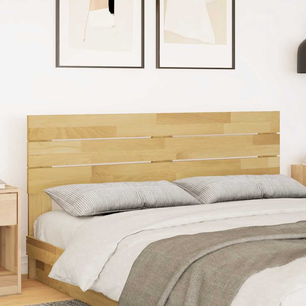 Headboard 150 cm Solid Wood Oak