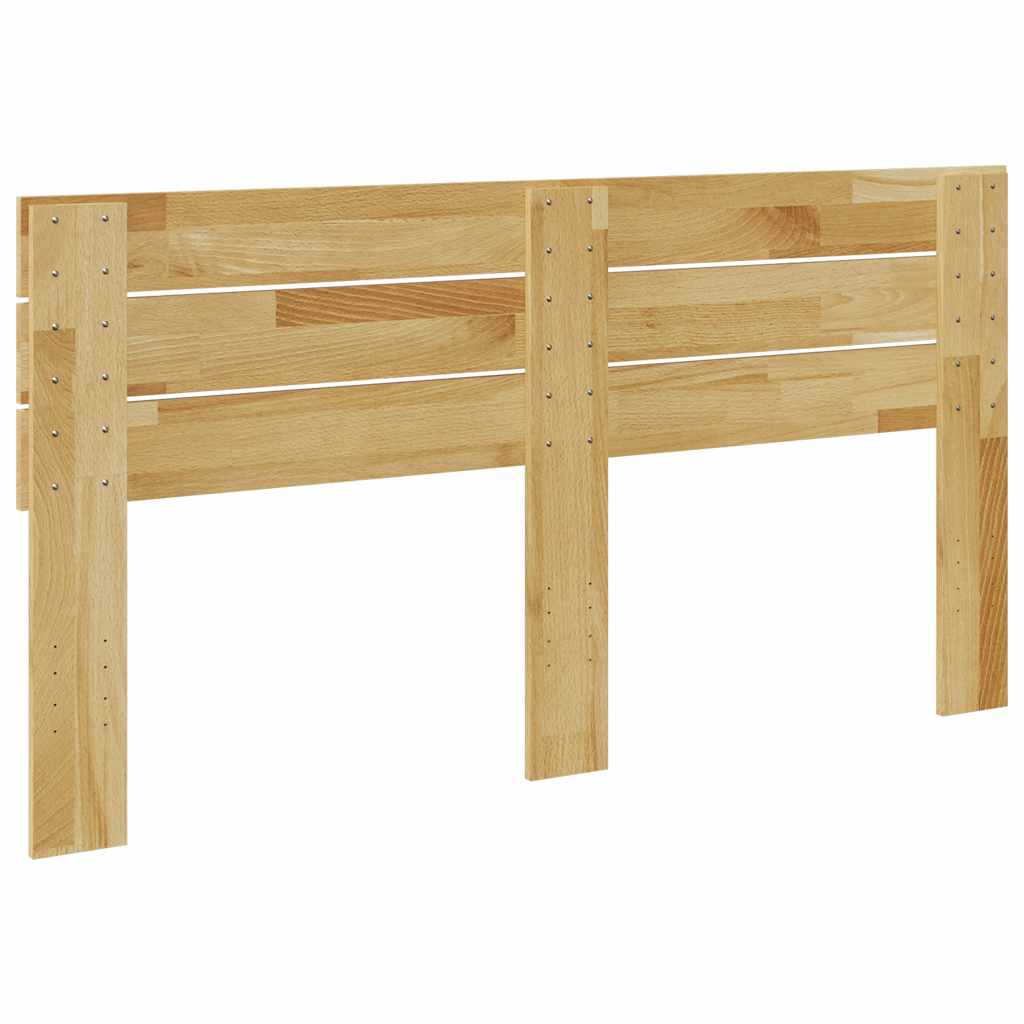 Headboard 150 cm Solid Wood Oak