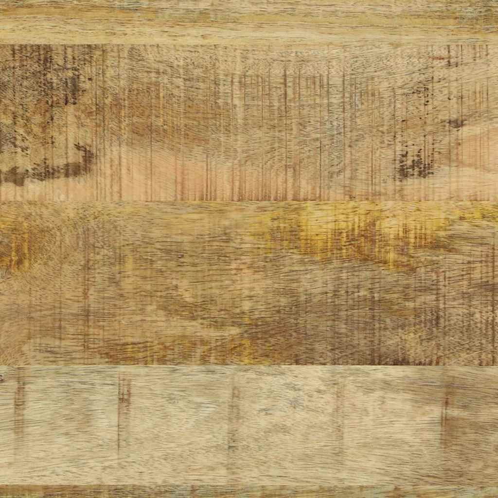 Coffee Table Brown 50 x 50 x 35 cm Solid rough mango wood