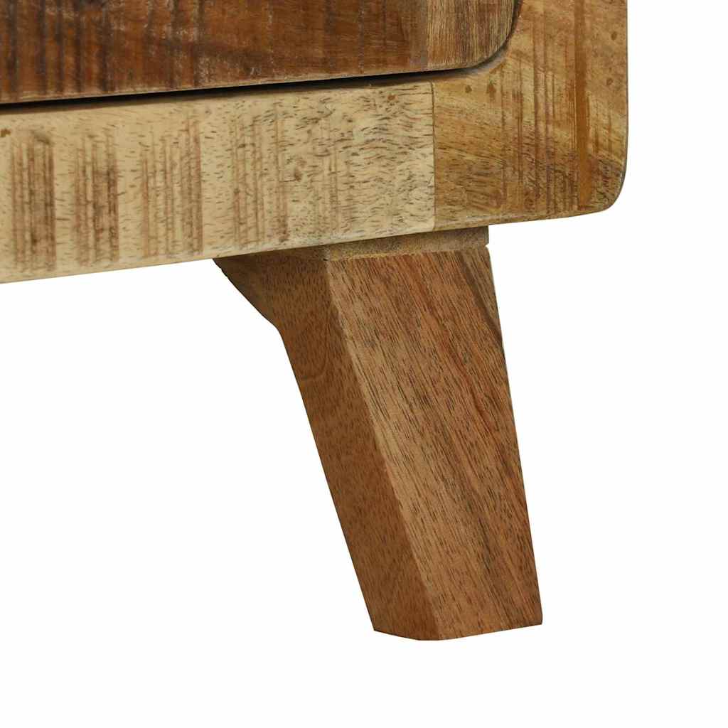 Coffee Table Brown 80 x 54 x 45 cm Solid rough mango wood
