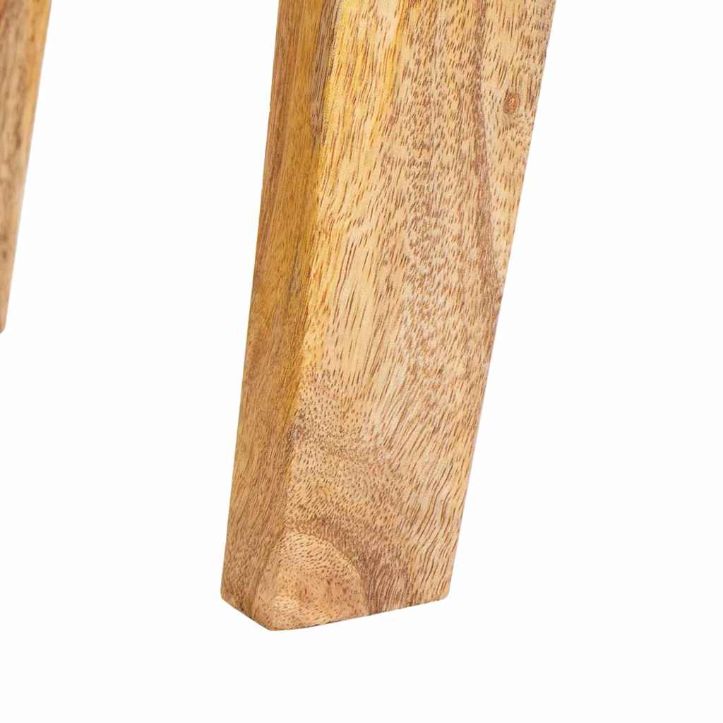 End Tables with Shelf 40 x 32 x 46 cm Solid mango wood