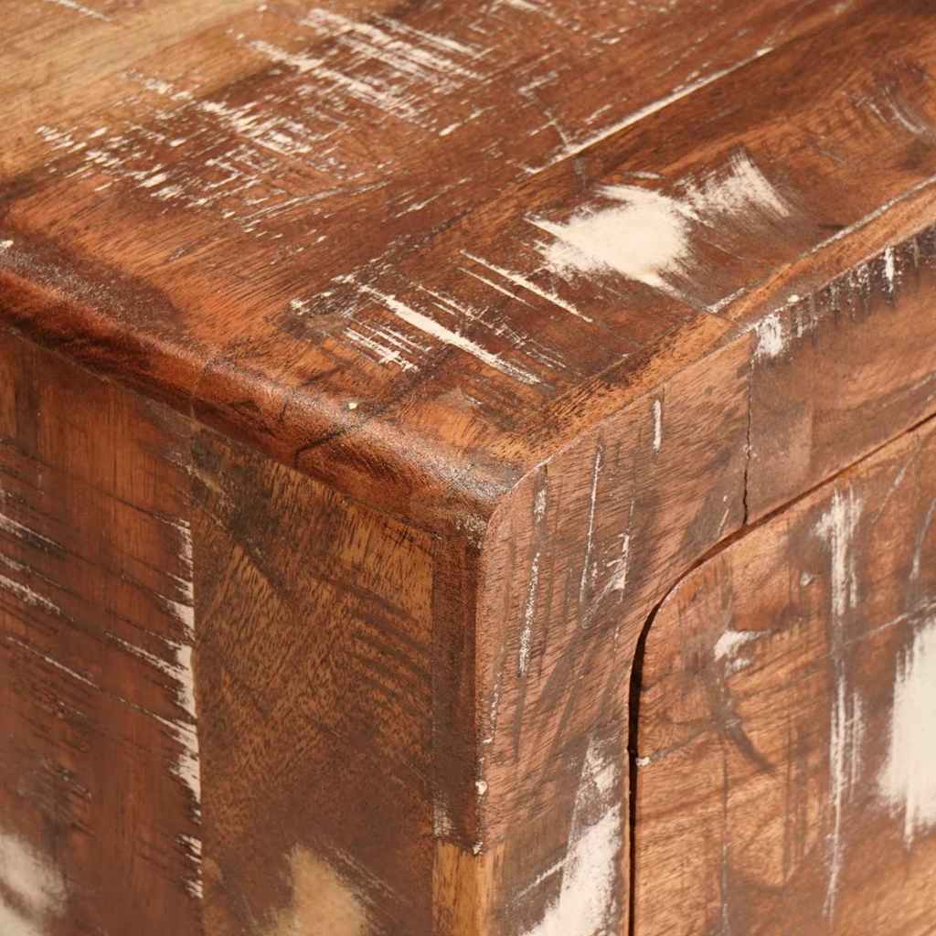 End Tables Multicolour 40 x 32 x 46 cm Solid reclaimed wood
