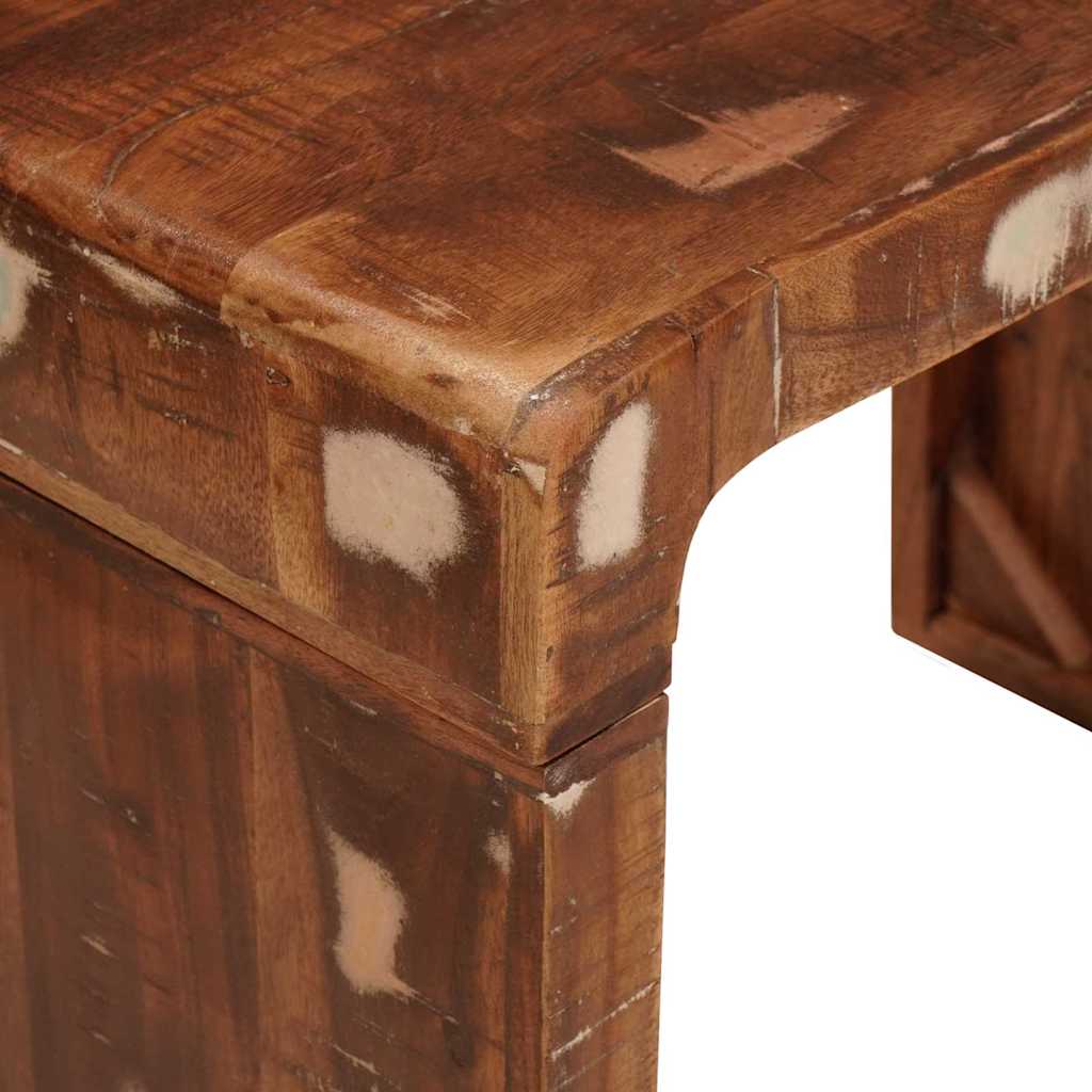 End Table 60 x 35 x 45 cm Solid reclaimed wood