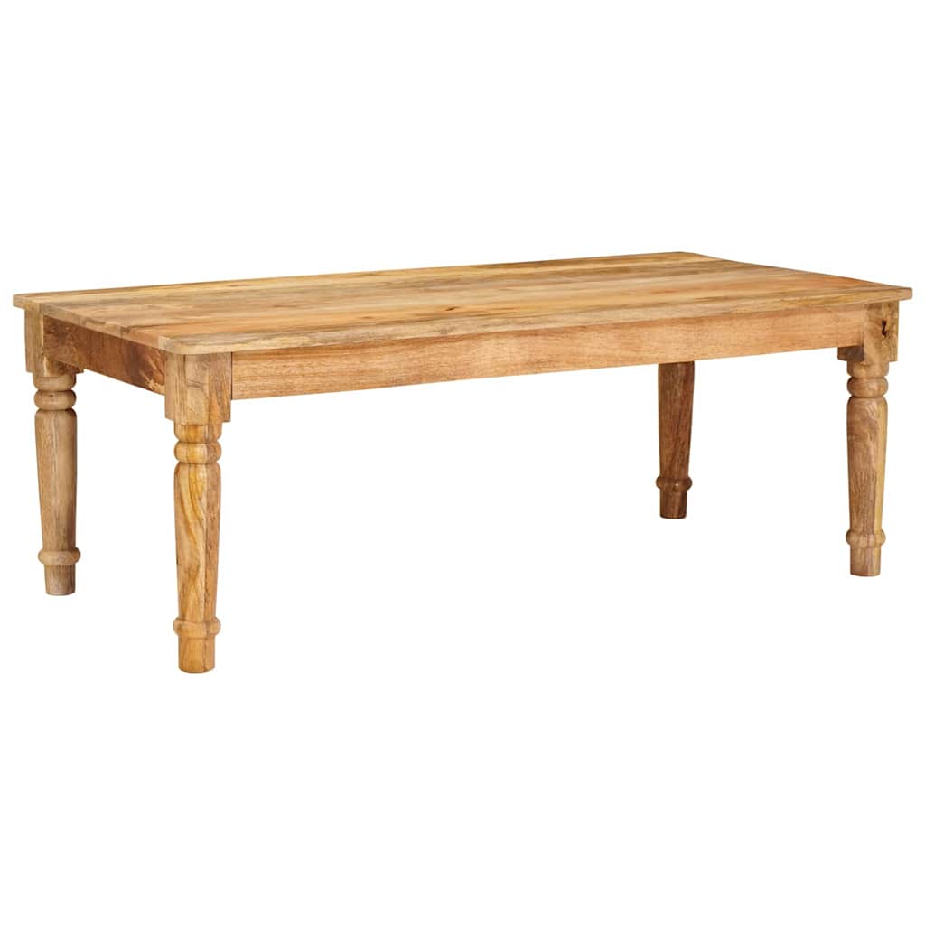 Coffee Table Brown 100 x 55 x 40 cm Solid mango wood