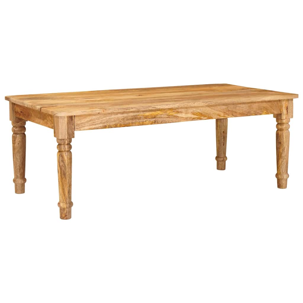 Coffee Table Brown 100 x 55 x 40 cm Solid mango wood