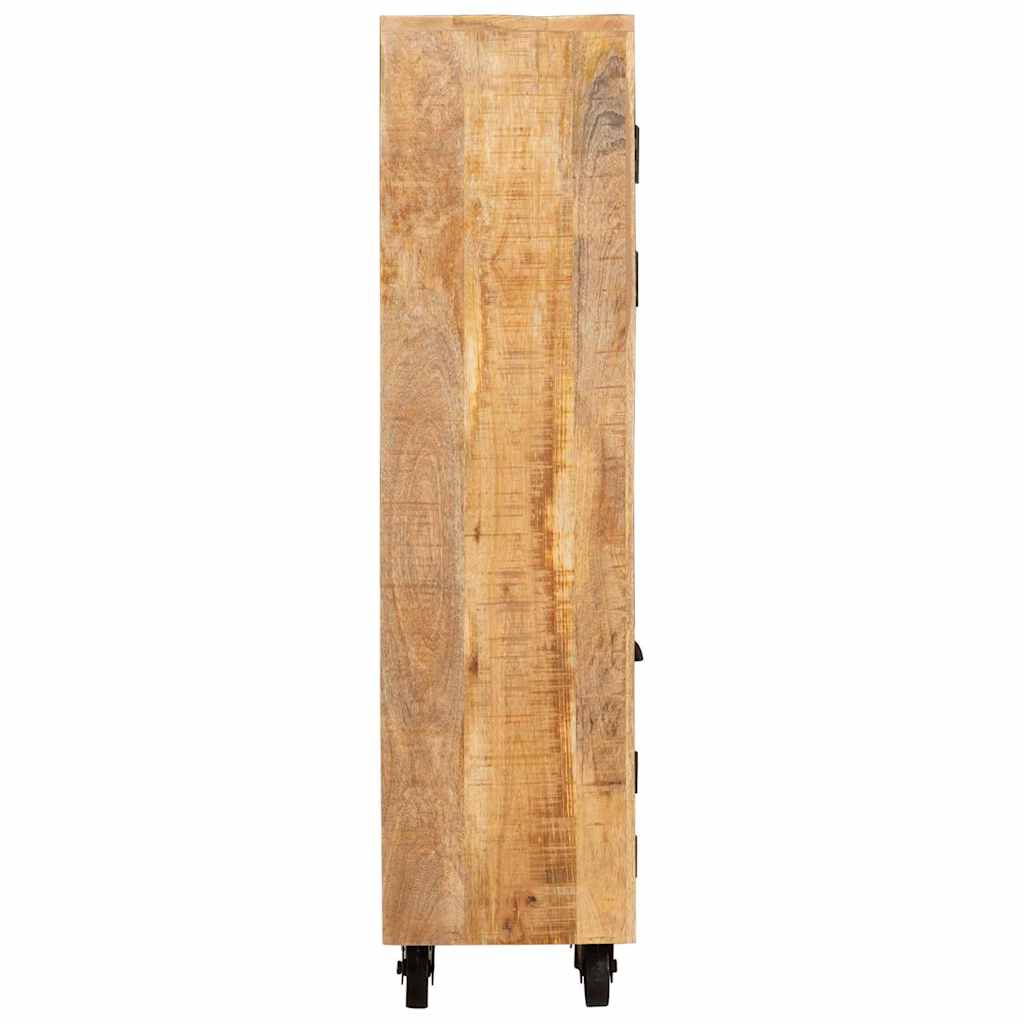 Highboard with Drawer Brown 40 x 30 x 120.5 cm Solid mango wood