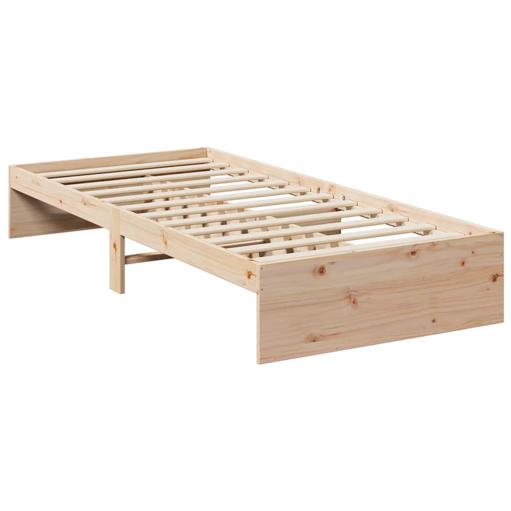 Day Bed without Mattress 75x190 cm Solid Wood Pine