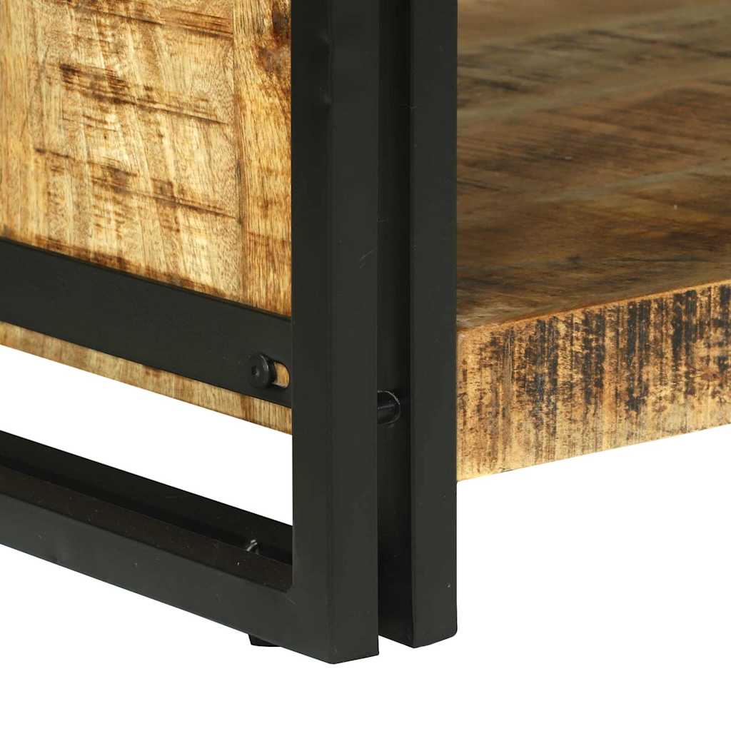 Coffee Table Brown 120 x 50 x 38 cm Solid rough mango wood