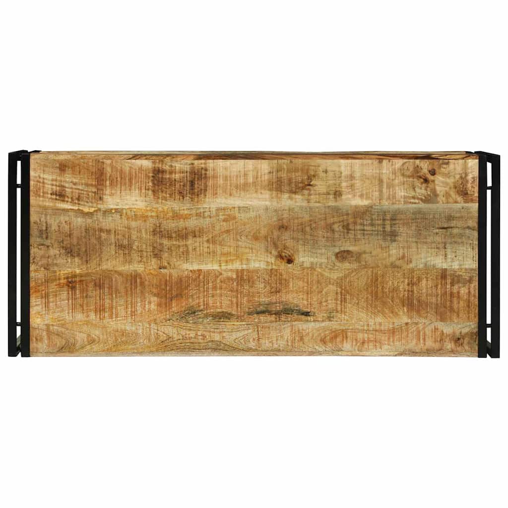 Coffee Table Brown 120 x 50 x 38 cm Solid rough mango wood