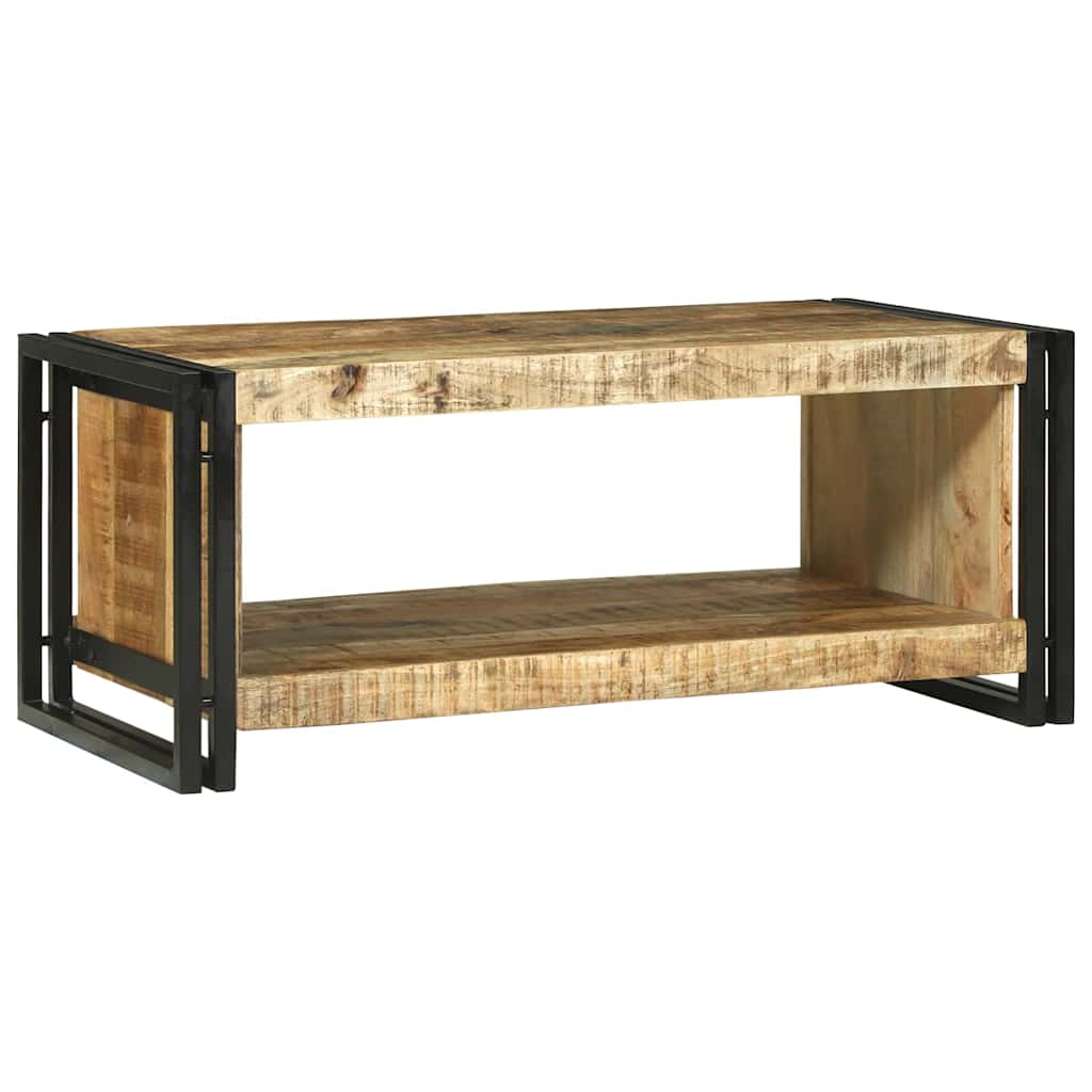 Coffee Table Brown 90 x 50 x 38 cm Solid rough mango wood
