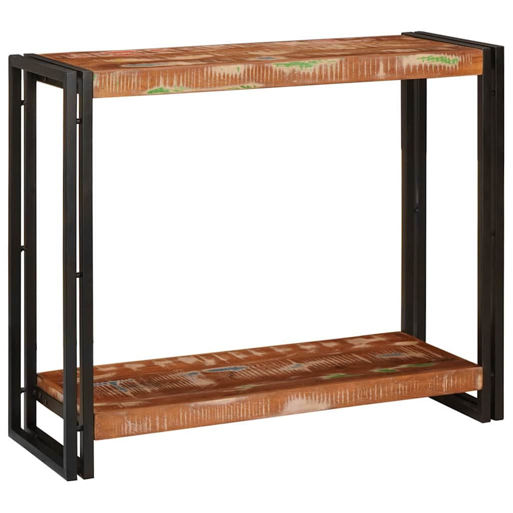 Console Table Multicolour 90 x 33 x 75 cm Solid reclaimed wood