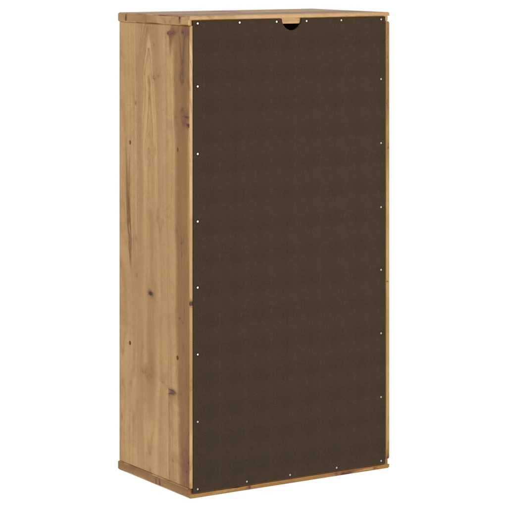 Side Cabinet ODDA 40x24x79 cm Solid Wood Pine