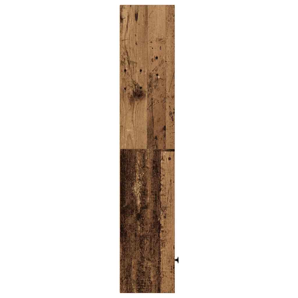 Bookcase Old Wood 31x24x127 cm Engineered Wood