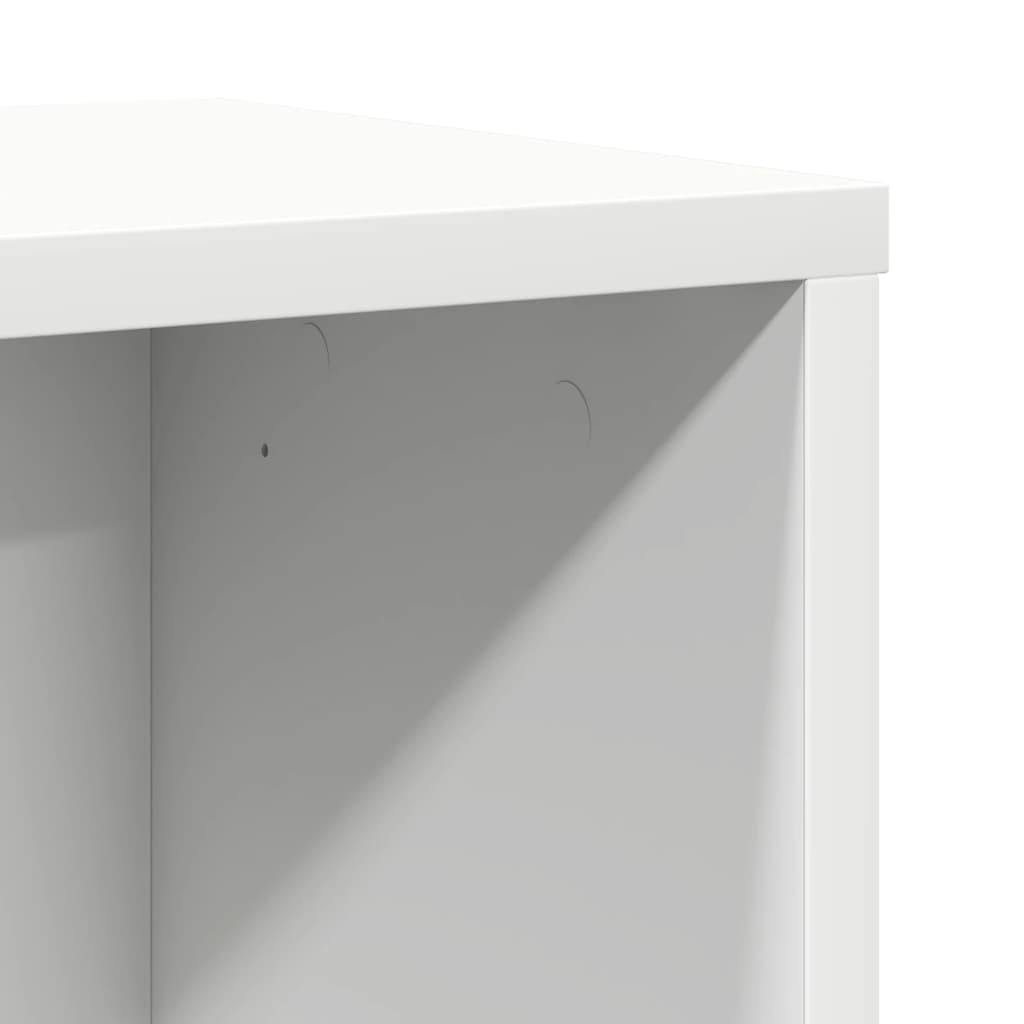 Modern Wooden Bookcase With Closed & Open Storage Compartments Wood Book Cabinet