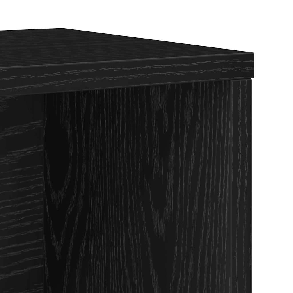 Modern Wooden Bookcase With Closed & Open Storage Compartments Wood Book Cabinet