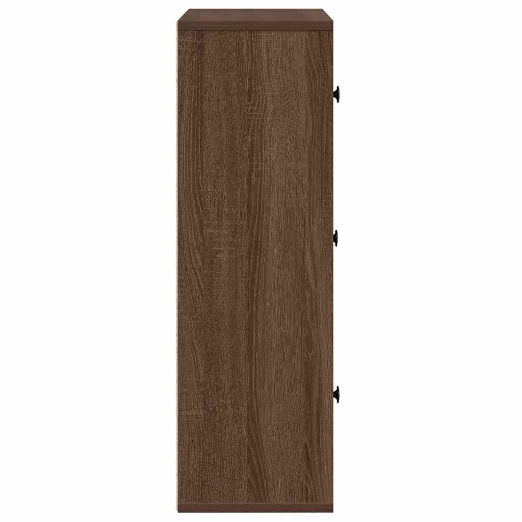 Modern Wooden Bookcase With Closed & Open Storage Compartments Wood Book Cabinet