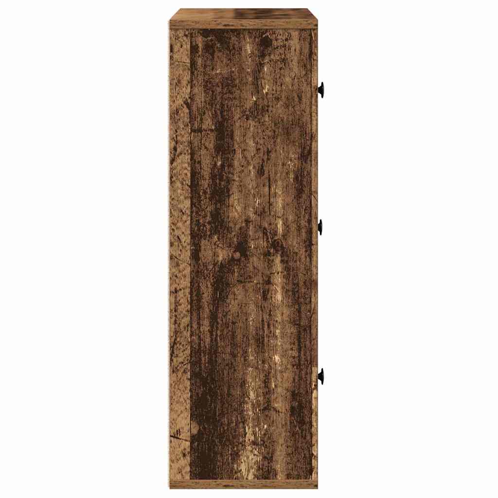 Modern Wooden Bookcase With Closed & Open Storage Compartments Wood Book Cabinet