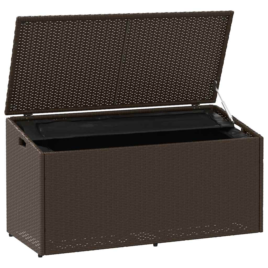 Outdoor Patio Poly Rattan Garden Storage Box Cabinet Cushion Boxes Unit