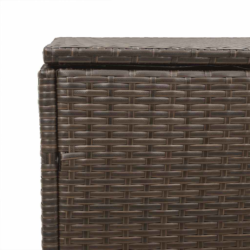 Outdoor Patio Poly Rattan Garden Storage Box Cabinet Cushion Boxes Unit