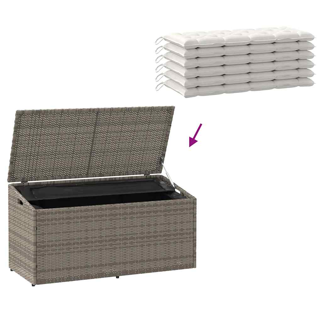 Outdoor Patio Poly Rattan Garden Storage Box Cabinet Cushion Boxes Unit