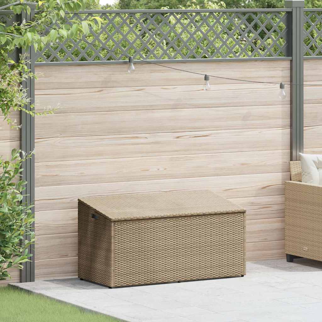 Outdoor Patio Poly Rattan Garden Storage Box Cabinet Cushion Boxes Unit