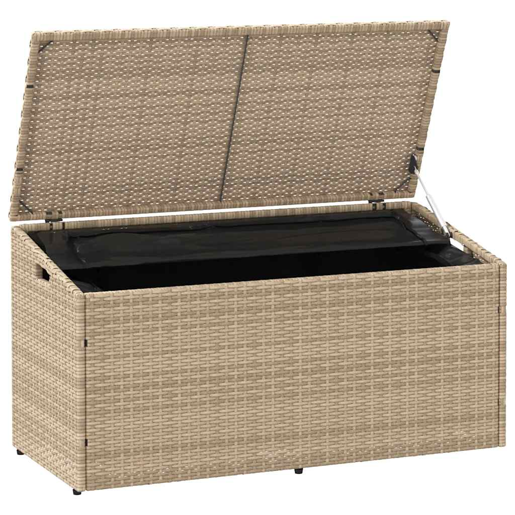 Outdoor Patio Poly Rattan Garden Storage Box Cabinet Cushion Boxes Unit