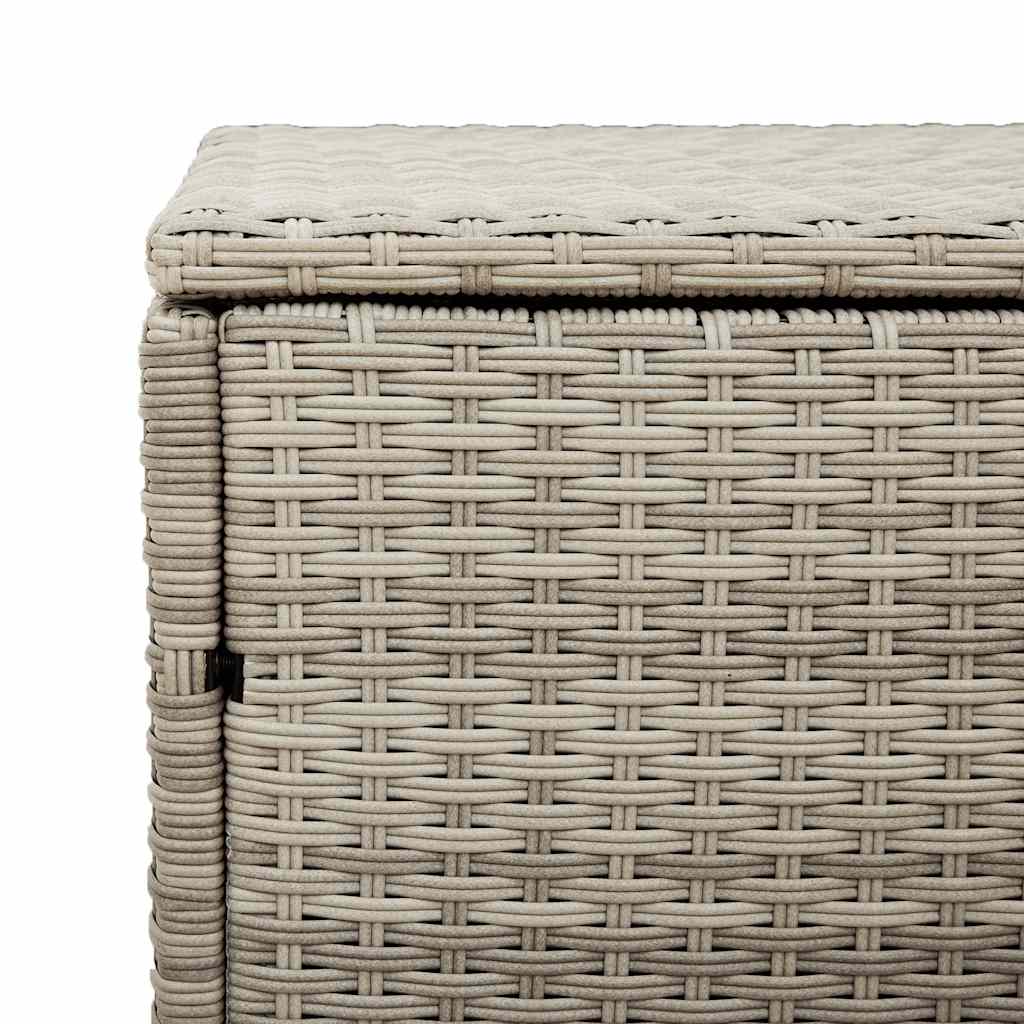 Outdoor Patio Poly Rattan Garden Storage Box Cabinet Cushion Boxes Unit